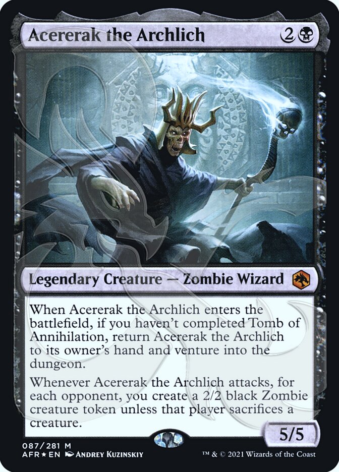 Acererak the Archlich (Ampersand Promo) [Dungeons & Dragons: Adventures in the Forgotten Realms Promos] | Exor Games Dartmouth