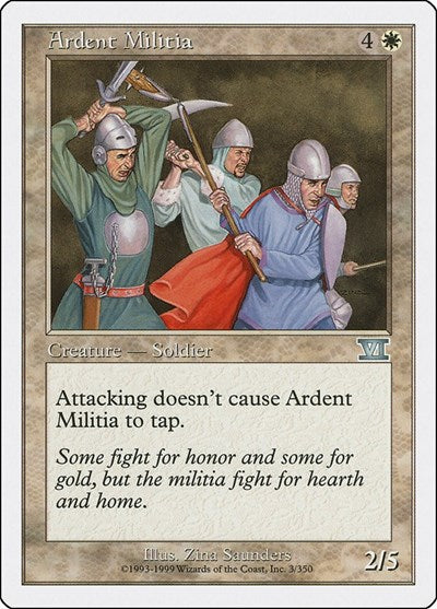 Ardent Militia [Classic Sixth Edition] | Exor Games Dartmouth