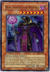 Dark Eradicator Warlock [SD6-EN001] Ultra Rare | Exor Games Dartmouth