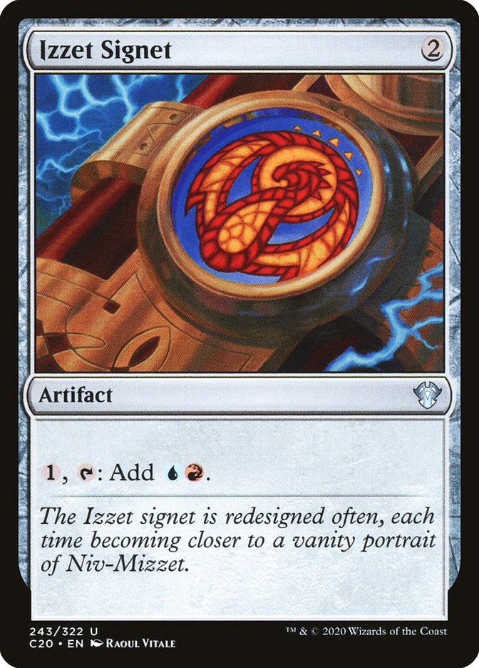 Izzet Signet [Commander 2020] | Exor Games Dartmouth
