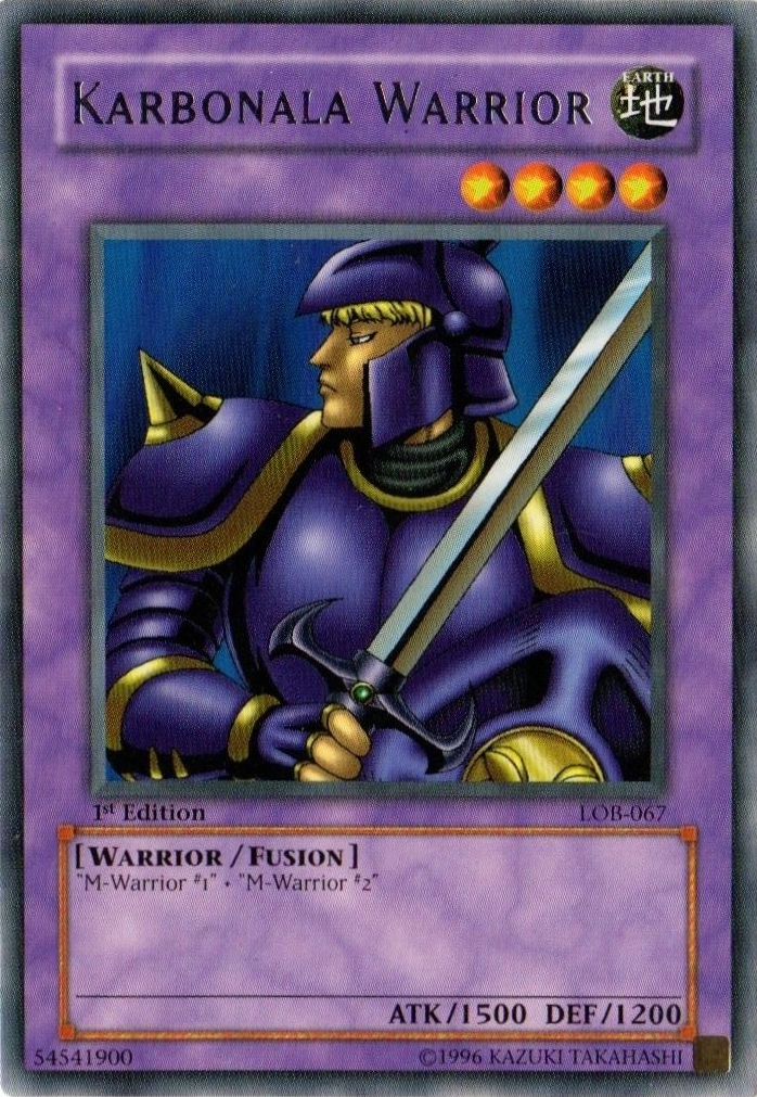 Karbonala Warrior [LOB-067] Rare | Exor Games Dartmouth
