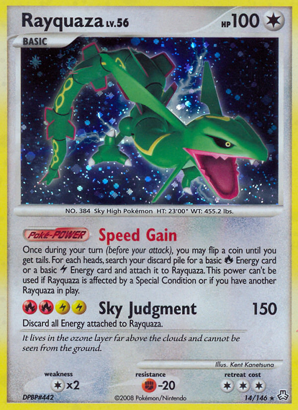 Rayquaza (14/146) [Diamond & Pearl: Legends Awakened] | Exor Games Dartmouth