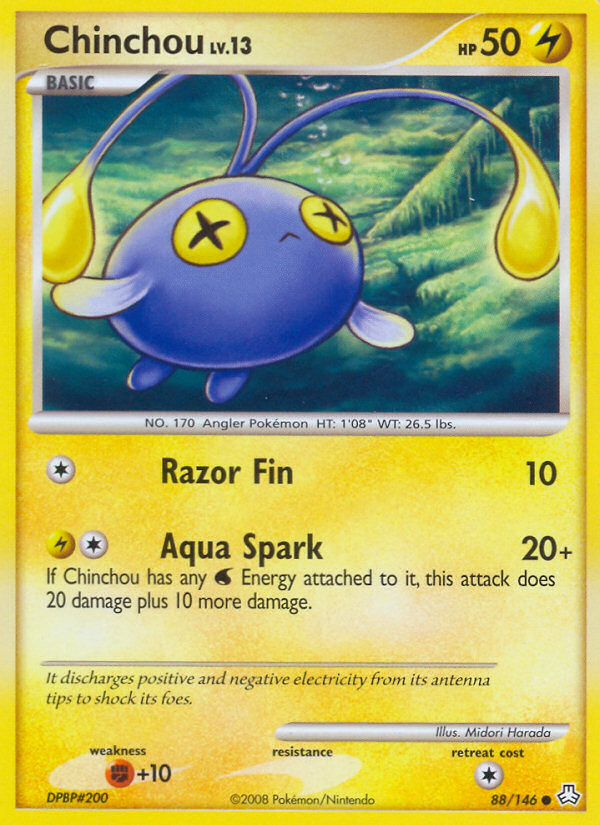 Chinchou (88/146) [Diamond & Pearl: Legends Awakened] | Exor Games Dartmouth