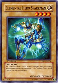 Elemental Hero Sparkman [DP1-EN004] Common | Exor Games Dartmouth