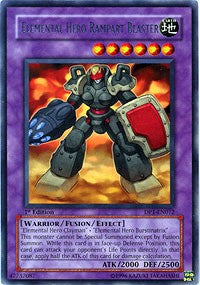 Elemental Hero Rampart Blaster [DP1-EN012] Rare | Exor Games Dartmouth