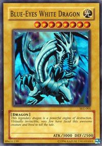 Blue-Eyes White Dragon [SKE-001] Super Rare | Exor Games Dartmouth