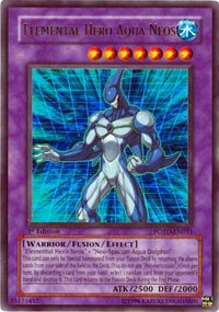 Elemental Hero Aqua Neos [POTD-EN031] Ultra Rare | Exor Games Dartmouth