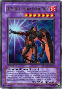 Elemental Hero Flare Neos [POTD-EN032] Ultra Rare | Exor Games Dartmouth