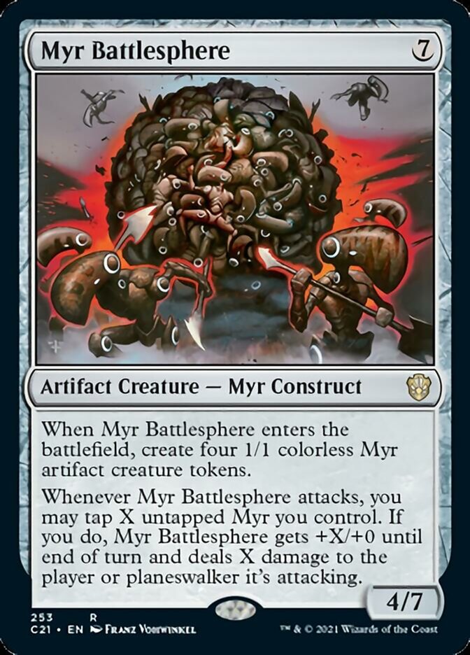 Myr Battlesphere [Commander 2021] | Exor Games Dartmouth