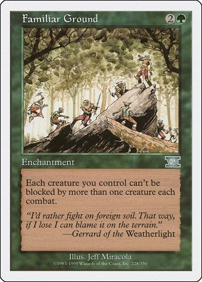 Familiar Ground [Classic Sixth Edition] | Exor Games Dartmouth