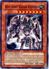 Ancient Gear Golem [SD10-EN012] Common | Exor Games Dartmouth