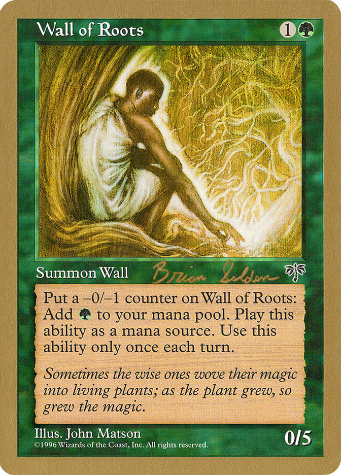 Wall of Roots (Brian Selden) [World Championship Decks 1998] | Exor Games Dartmouth