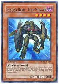Destiny Hero - Fear Monger [DP05-EN009] Rare | Exor Games Dartmouth