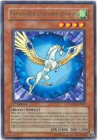 Crystal Beast Sapphire Pegasus [FOTB-EN007] Ultra Rare | Exor Games Dartmouth