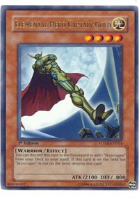 Elemental Hero Captain Gold [FOTB-EN014] Ultra Rare | Exor Games Dartmouth