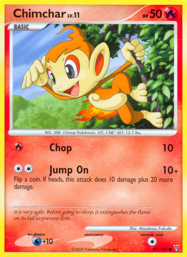 Chimchar (97/147) [Platinum: Supreme Victors] | Exor Games Dartmouth