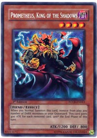 Prometheus, King of the Shadows [FOTB-EN063] Secret Rare | Exor Games Dartmouth
