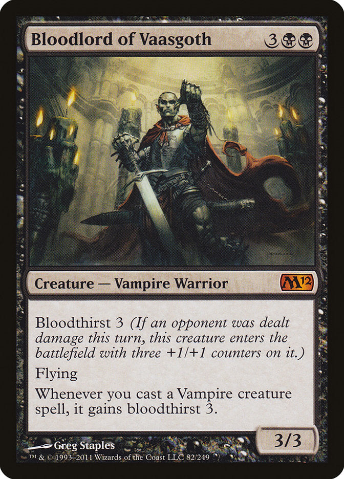 Bloodlord of Vaasgoth [Magic 2012] | Exor Games Dartmouth