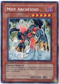 Mist Archfiend [FOTB-EN064] Secret Rare | Exor Games Dartmouth