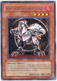 Horus the Black Flame Dragon LV4 [DR3-EN006] Rare | Exor Games Dartmouth