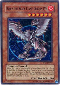 Horus the Black Flame Dragon LV6 [DR3-EN007] Super Rare | Exor Games Dartmouth