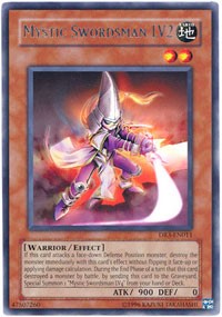 Mystic Swordsman LV2 [DR3-EN011] Rare | Exor Games Dartmouth
