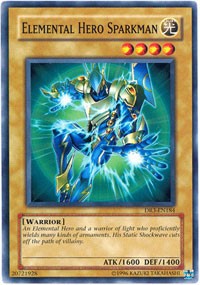 Elemental Hero Sparkman [DR3-EN184] Common | Exor Games Dartmouth