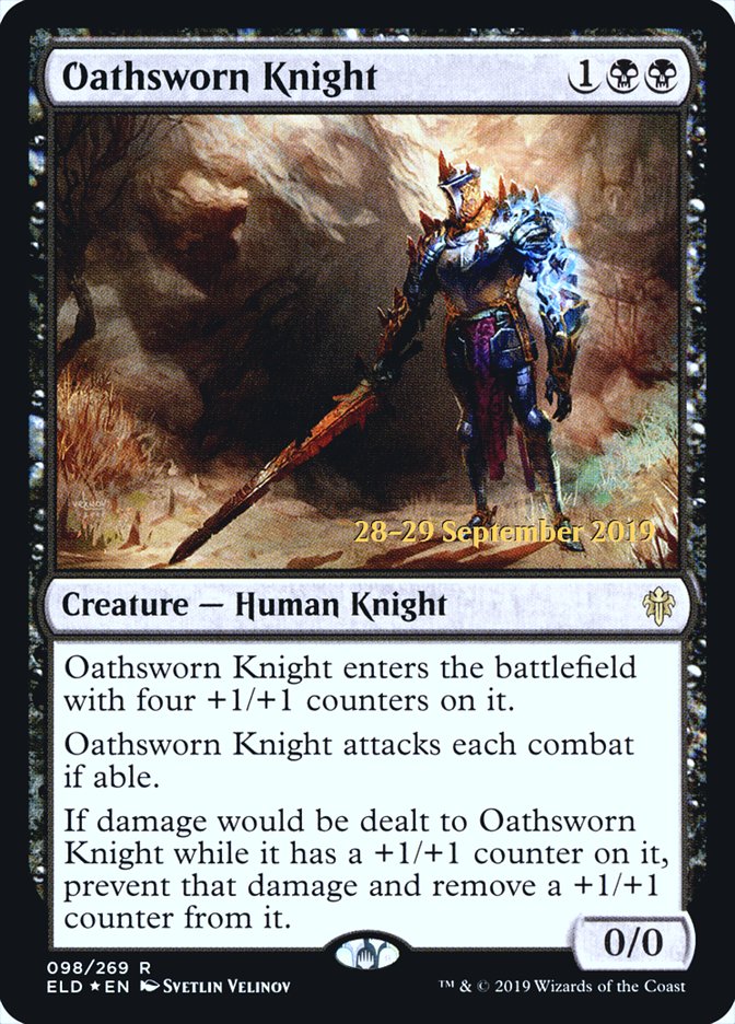 Oathsworn Knight  [Throne of Eldraine Prerelease Promos] | Exor Games Dartmouth