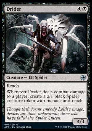 Drider [Dungeons & Dragons: Adventures in the Forgotten Realms] | Exor Games Dartmouth