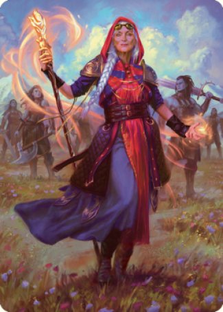 Jaya, Fiery Negotiator Art Card 1 [Dominaria United Art Series] | Exor Games Dartmouth