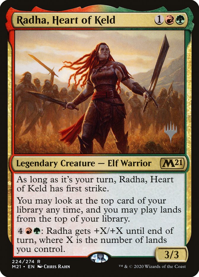 Radha, Heart of Keld (Promo Pack) [Core Set 2021 Promos] | Exor Games Dartmouth