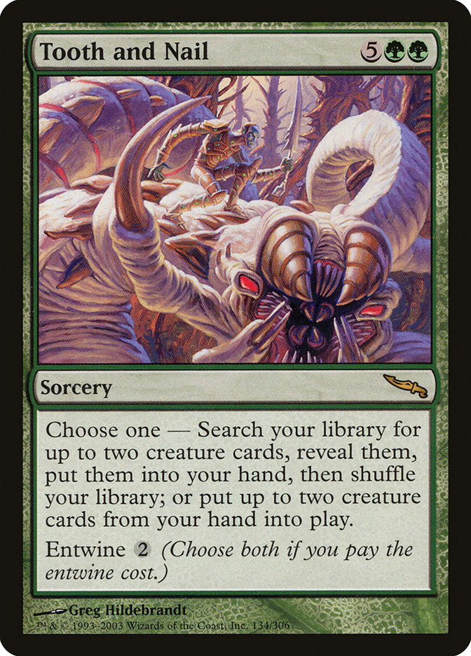 Tooth and Nail [Mirrodin] | Exor Games Dartmouth