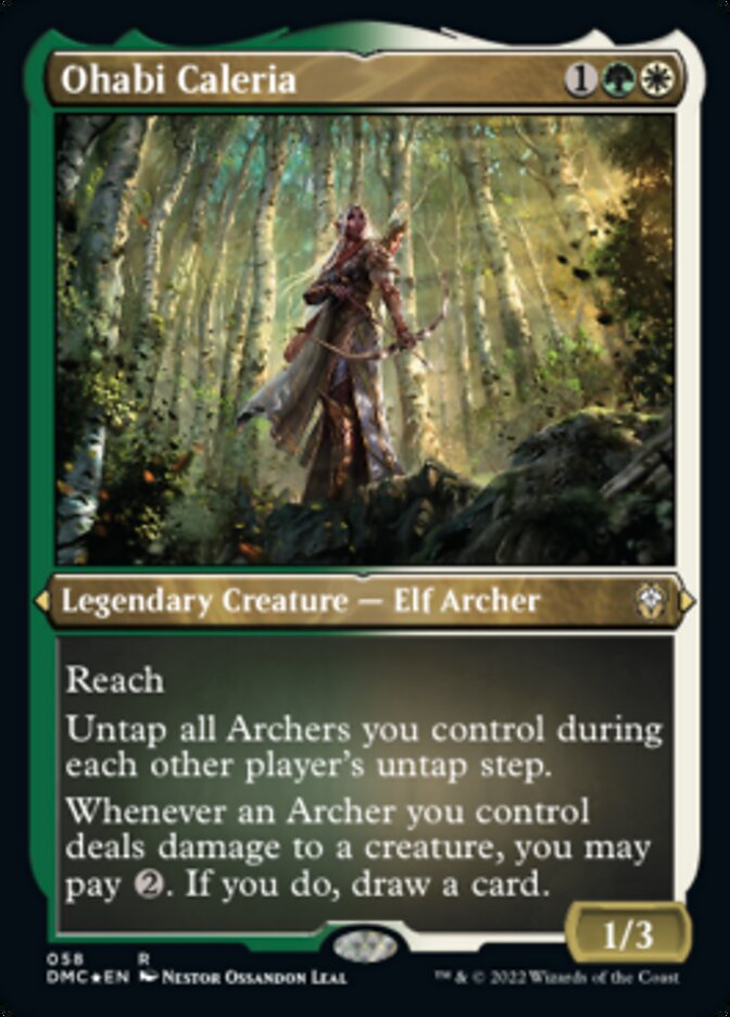 Ohabi Caleria (Foil Etched) [Dominaria United Commander] | Exor Games Dartmouth