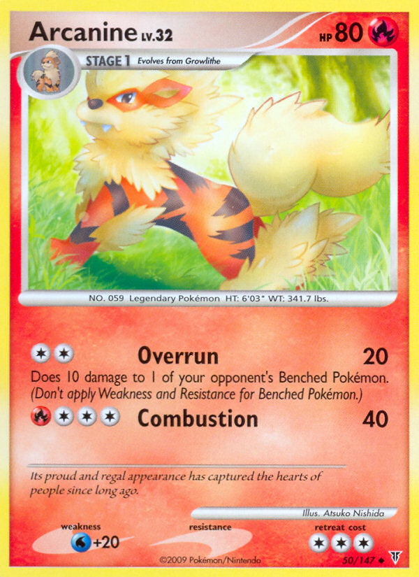 Arcanine (50/147) [Platinum: Supreme Victors] | Exor Games Dartmouth