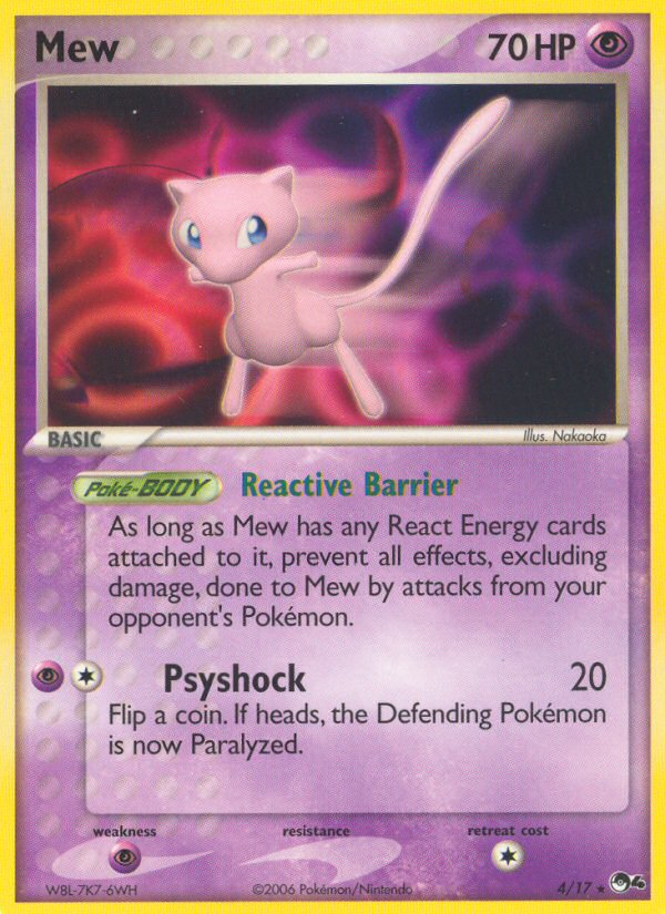 Mew (4/17) [POP Series 4] | Exor Games Dartmouth