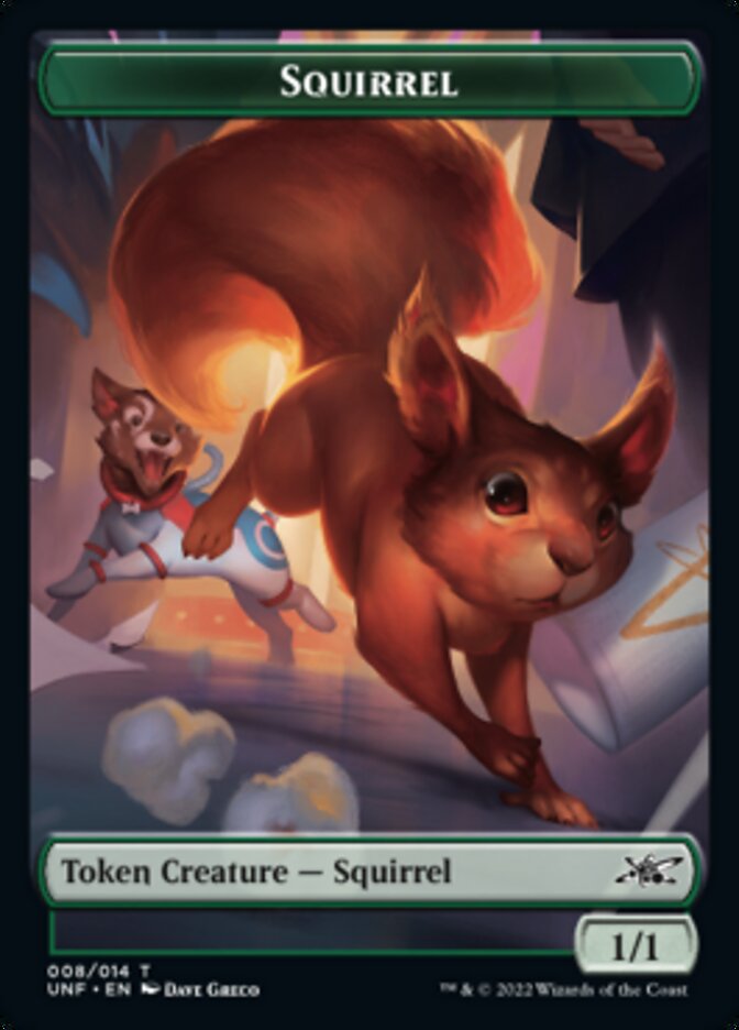 Squirrel Token [Unfinity Tokens] | Exor Games Dartmouth