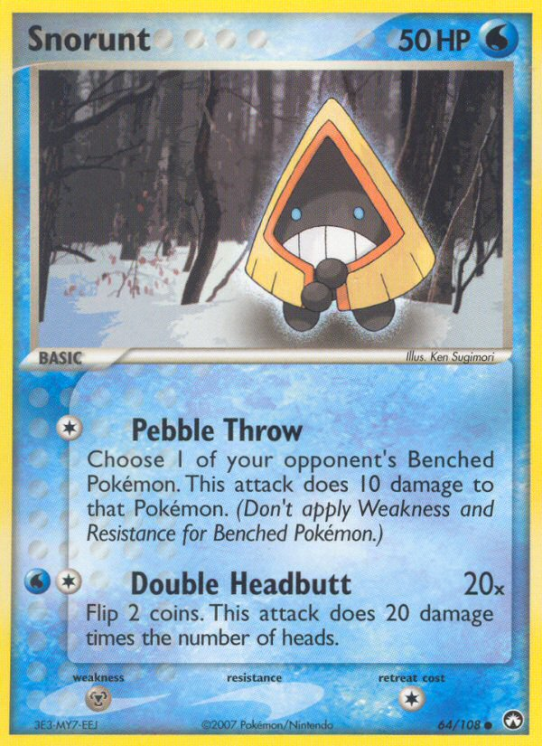 Snorunt (64/108) [EX: Power Keepers] | Exor Games Dartmouth