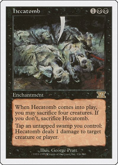 Hecatomb [Classic Sixth Edition] | Exor Games Dartmouth