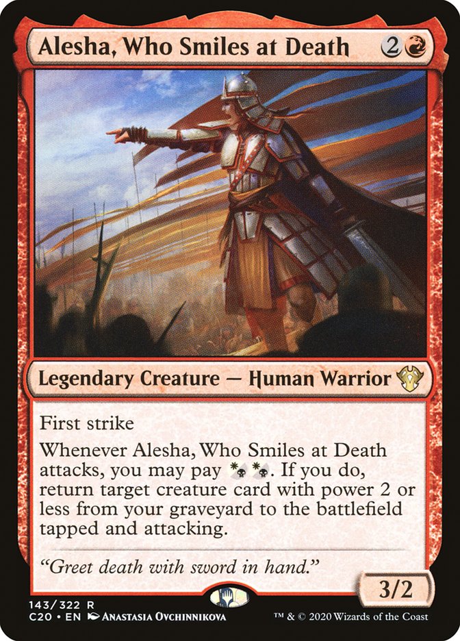 Alesha, Who Smiles at Death [Commander 2020] | Exor Games Dartmouth