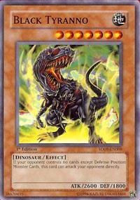 Black Tyranno [SD09-EN008] Common | Exor Games Dartmouth