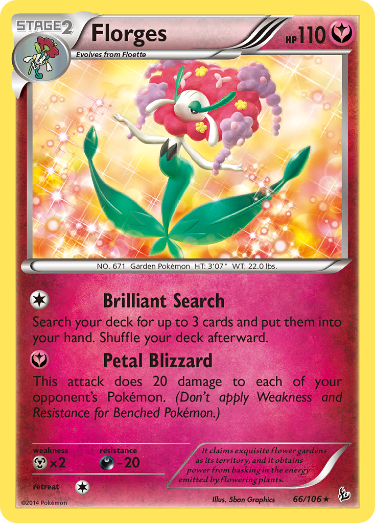 Florges (66/106) [XY: Flashfire] | Exor Games Dartmouth