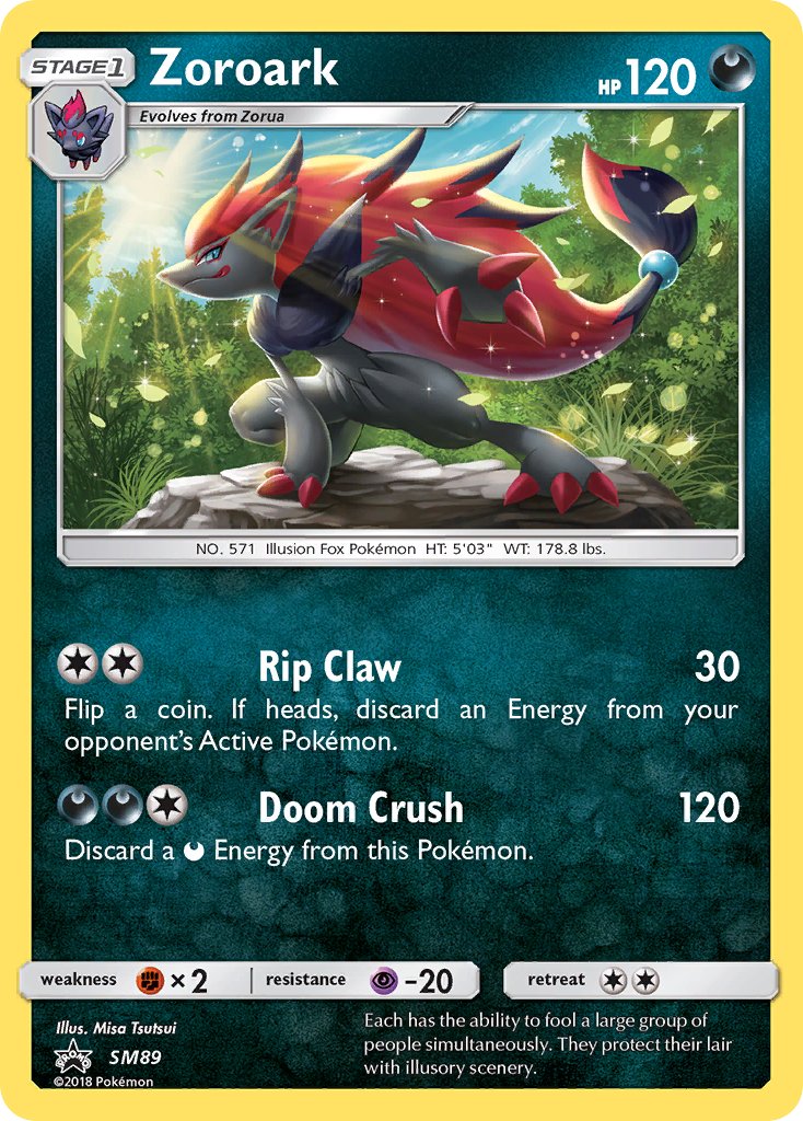 Zoroark (SM89) [Sun & Moon: Black Star Promos] | Exor Games Dartmouth