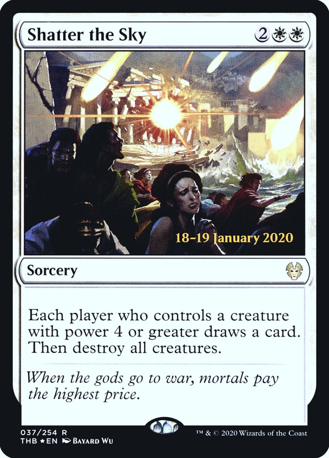 Shatter the Sky [Theros Beyond Death Prerelease Promos] | Exor Games Dartmouth
