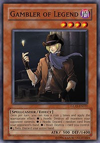 Gambler of Legend [GLAS-EN031] Common | Exor Games Dartmouth