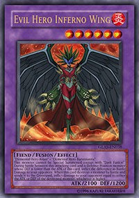 Evil Hero Inferno Wing [GLAS-EN038] Ultra Rare | Exor Games Dartmouth