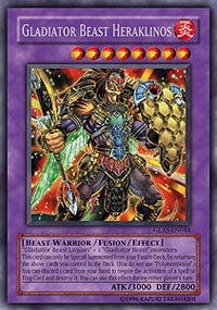 Gladiator Beast Heraklinos [GLAS-EN044] Secret Rare | Exor Games Dartmouth