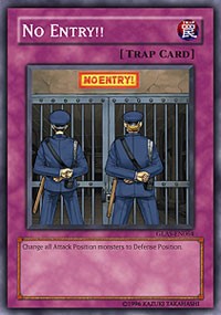 No Entry! [GLAS-EN064] Common | Exor Games Dartmouth