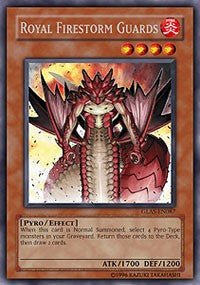 Royal Firestorm Guards [GLAS-EN087] Secret Rare | Exor Games Dartmouth