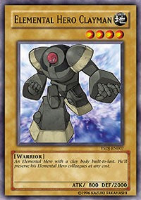 Elemental HERO Clayman [YSDJ-EN007] Common | Exor Games Dartmouth