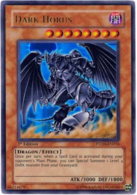 Dark Horus [PTDN-EN016] Ultra Rare | Exor Games Dartmouth